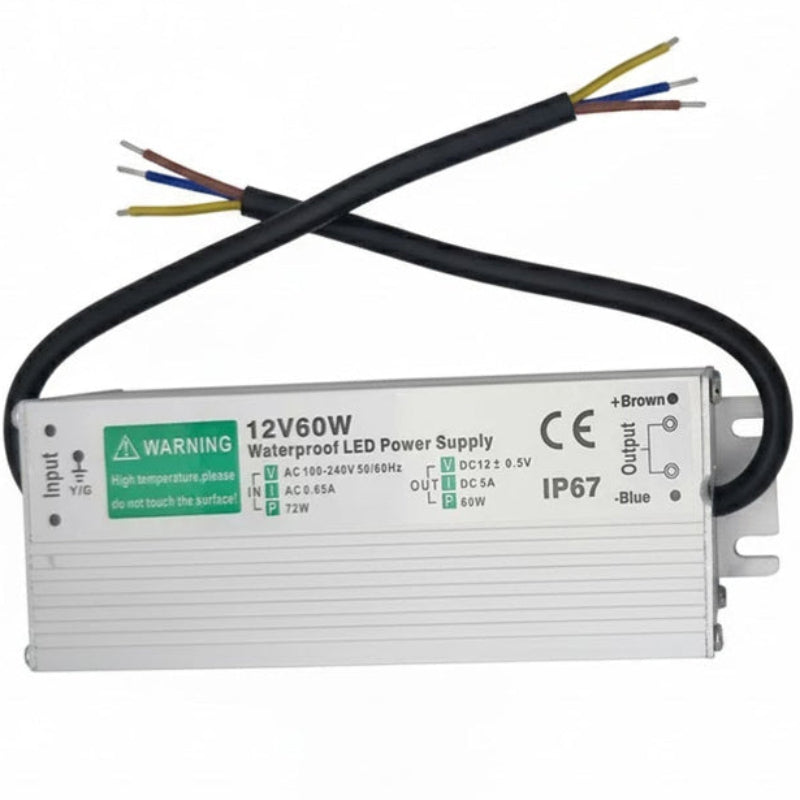 12v ip67 60W