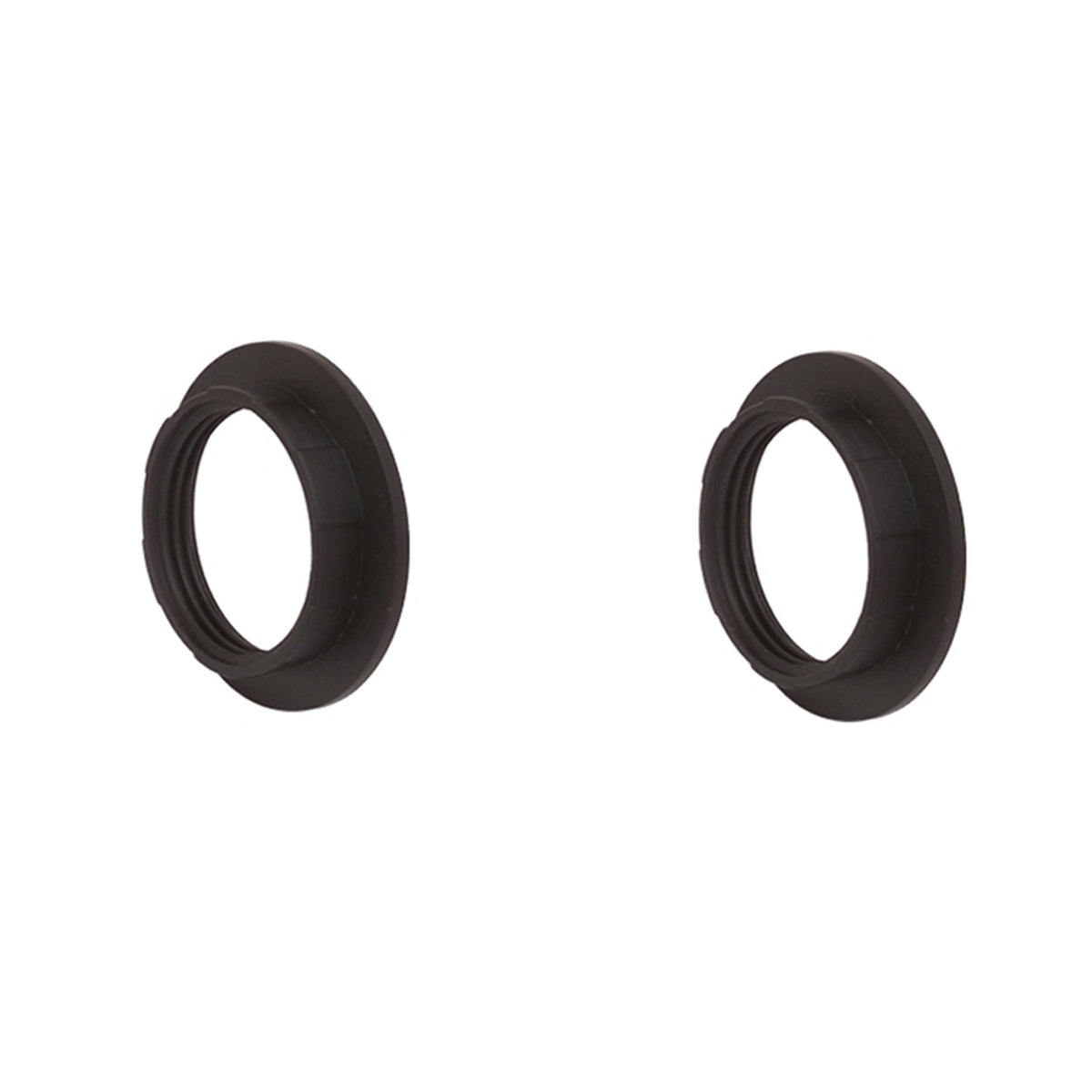 Schwarz Lampenschirm-Kragenring-Adapter Lampenfassung, Kunststoffschraube