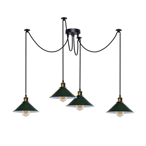Lampada a sospensione a 5 luci 