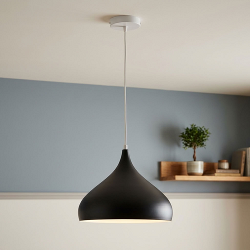Lampada a sospensione industriale per soggiorno regolabile in altezza~1339