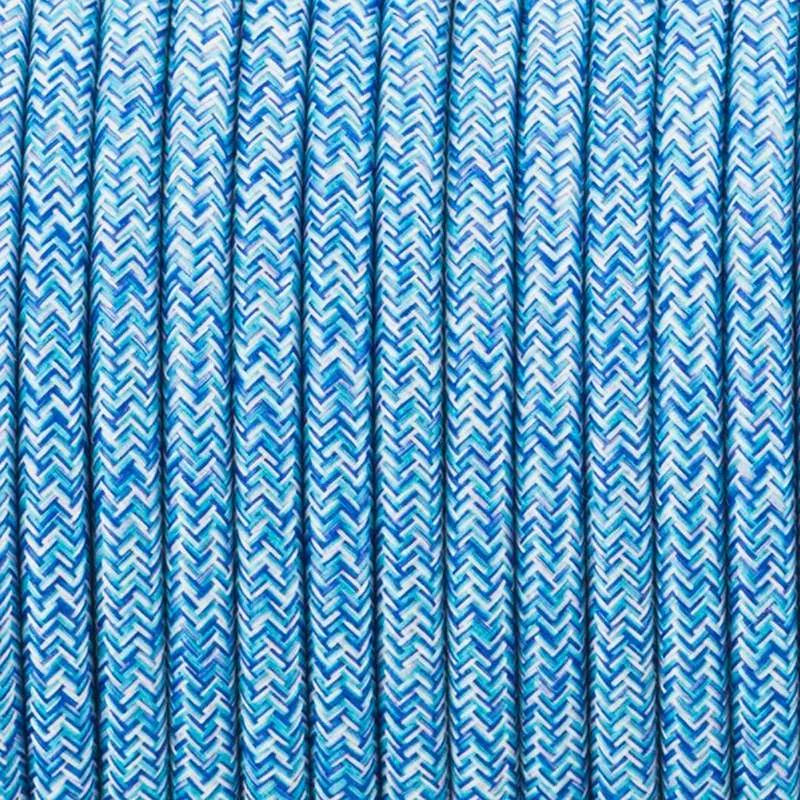 3 Adriges Strom Rund Textikabel für Pendelleuchten