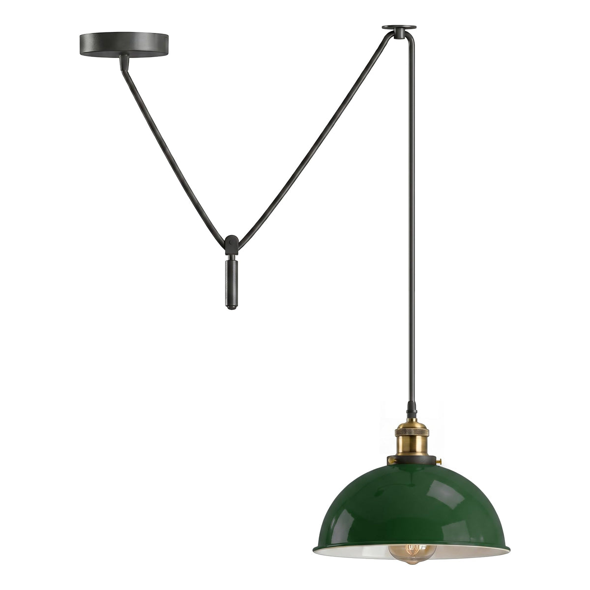 industrie metallkuppel pendell