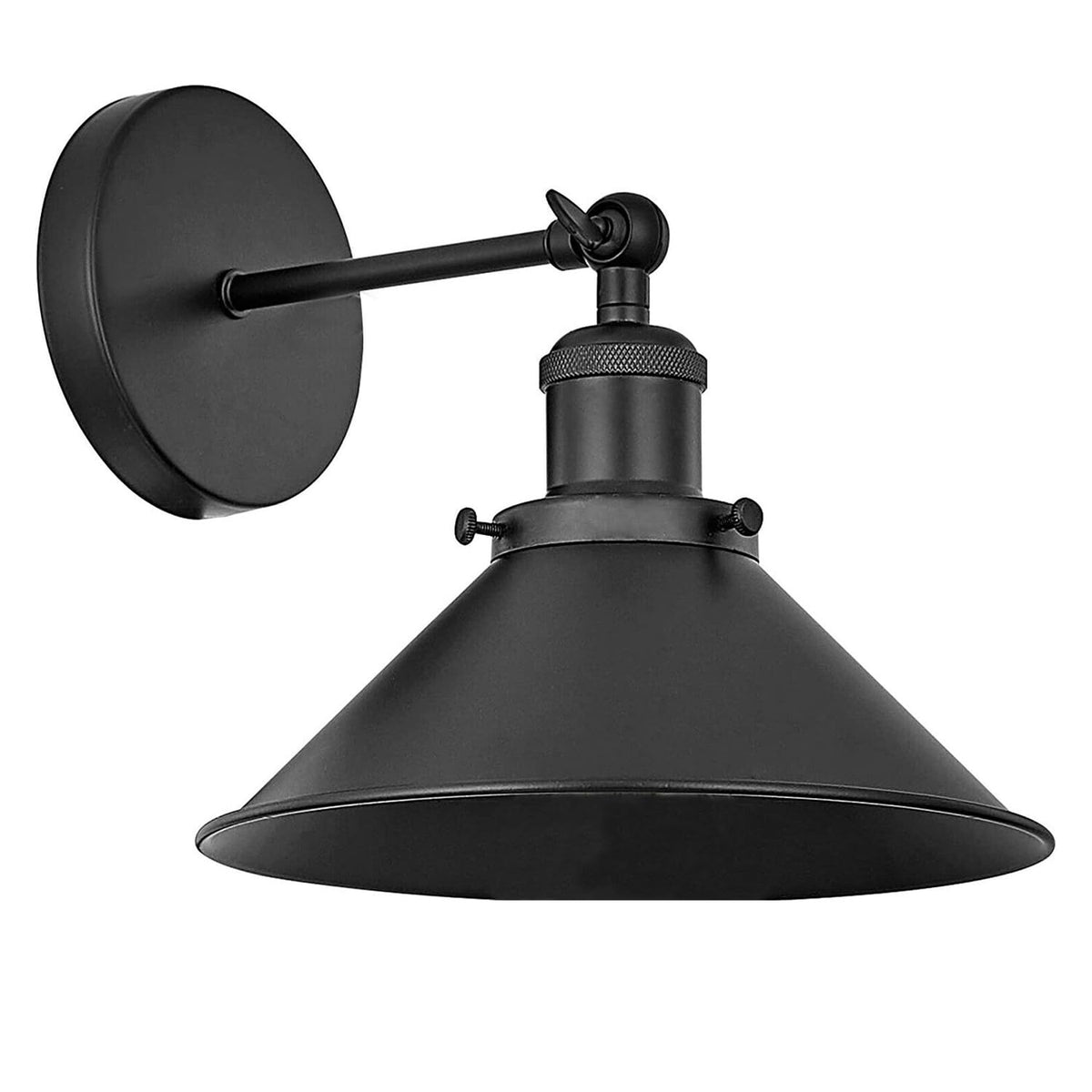 LEDSone Vintage-Wandleuchte, industrielle Beleuchtung, verstellbare Fassung, rustikale Wandleuchte, Metall, für den Innenbereich, Retro-Lichter
