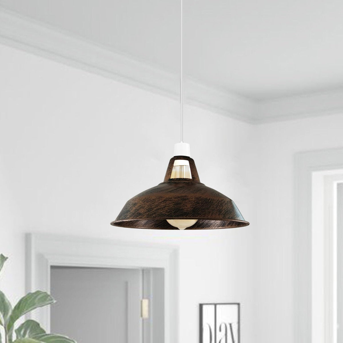 retro pendant industrial