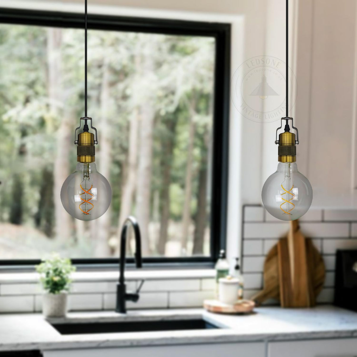 retro led light ceiling style