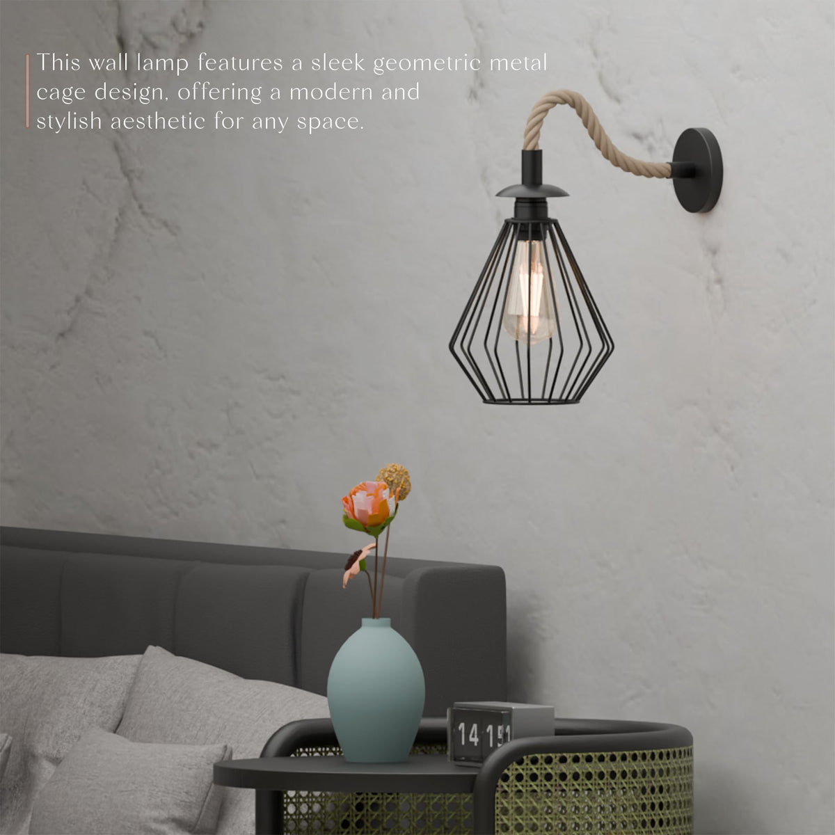 table industrial lamp shade