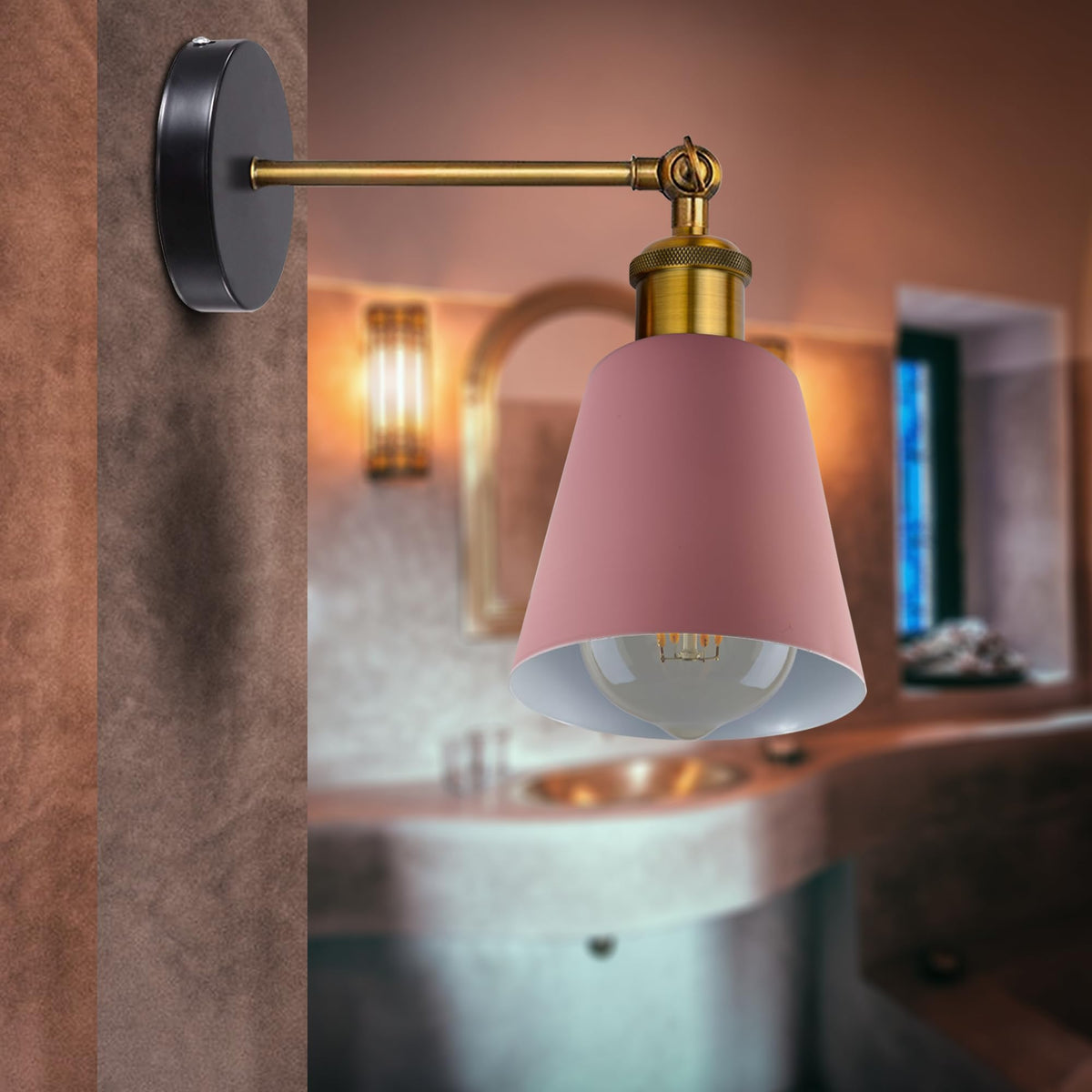 style metal retro shade indoor