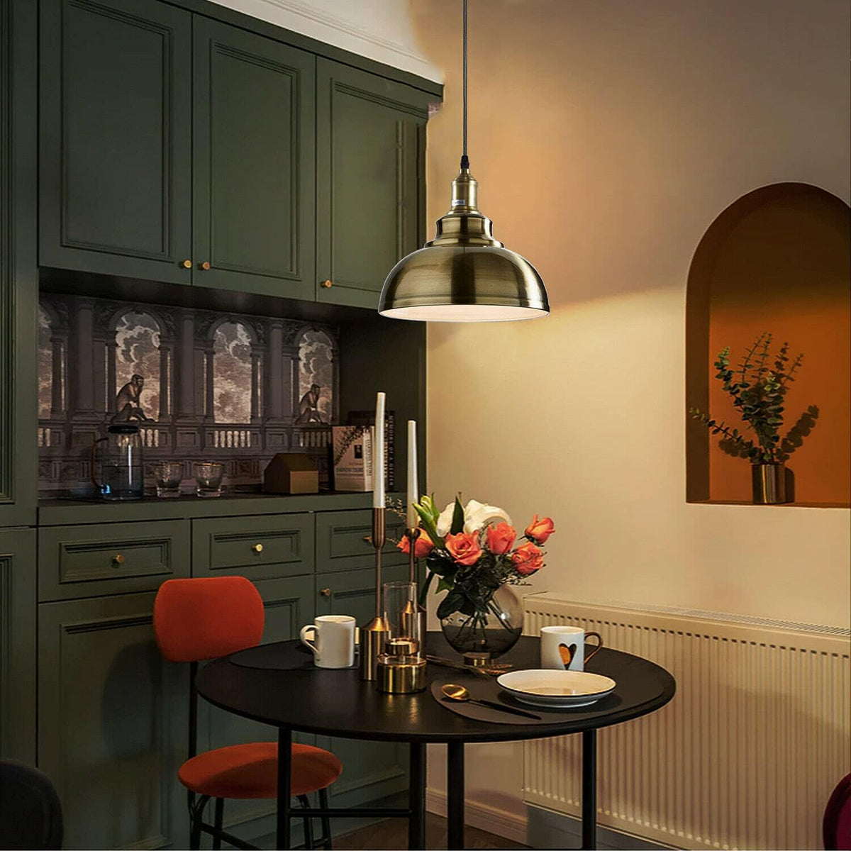vintage light fixture pendant