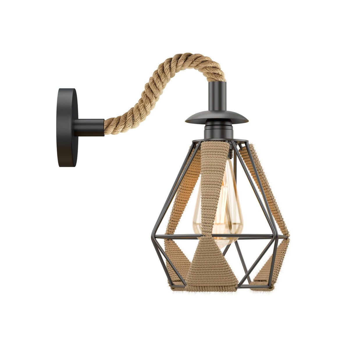 table industrial lamp shade