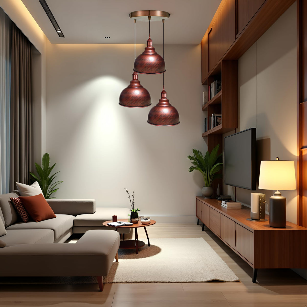 retro light pendant industrial