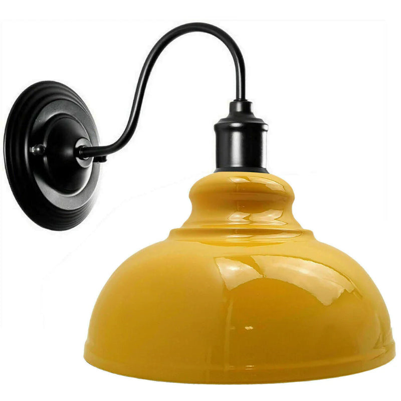 Gelb wandleuchten Metall-wohnzimmer