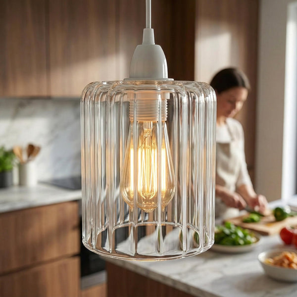 Glaslampenschirme im Vintage-Modern-Stil~3603
