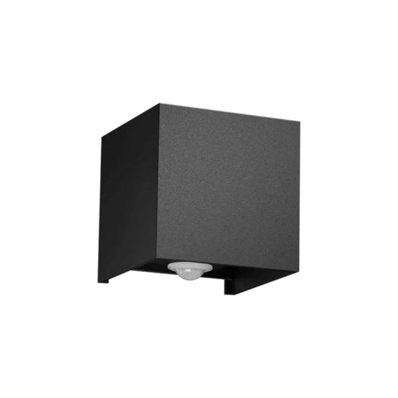 Aluminium Wandlampe Cube
