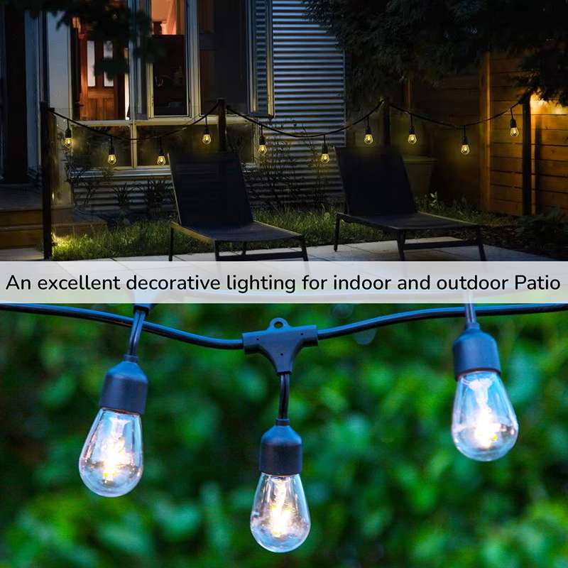 Dekorative LED Glühbirne|60W E27 Fassung mit Kabel