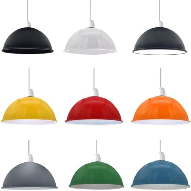 E27 Style Dome Shaped Pendant Lamp