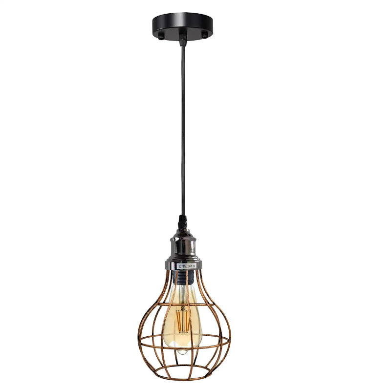 Edison Glühbirne Käfig Beleuchtung