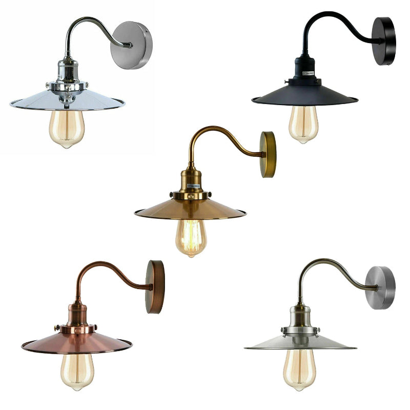 Industrial Wandleuchte E27