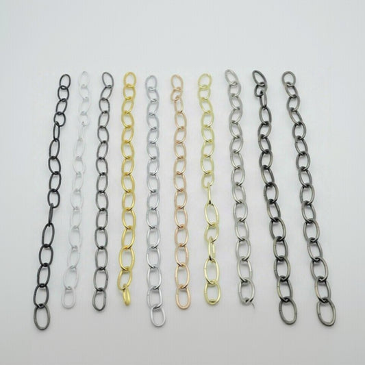 Lampenkette Schwarz Metall