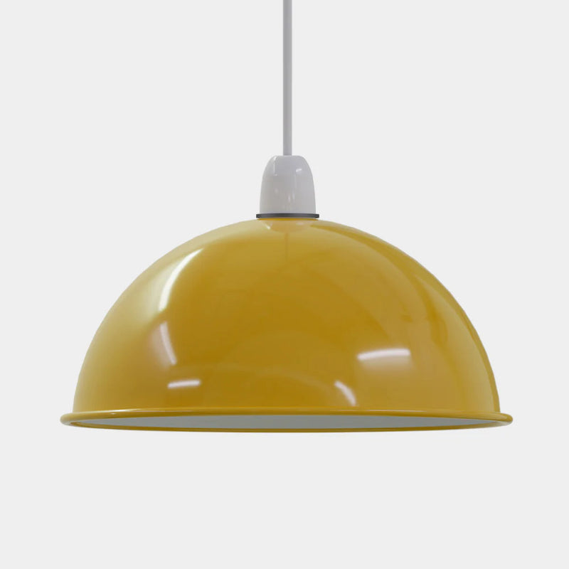 Lampenschirm in gelb Farbe 