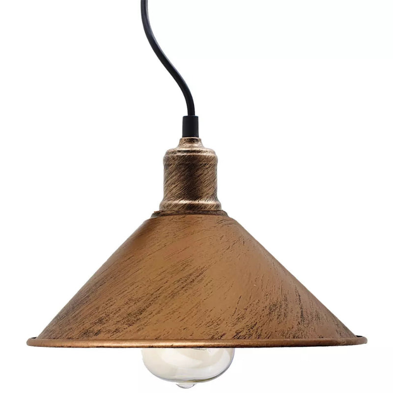  Esstischlampe im Loft-Stil, hängend aus Metall, E27-Fassung