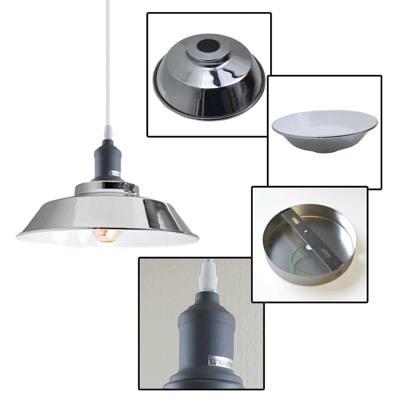 Metall-Lampenschirm 22cm