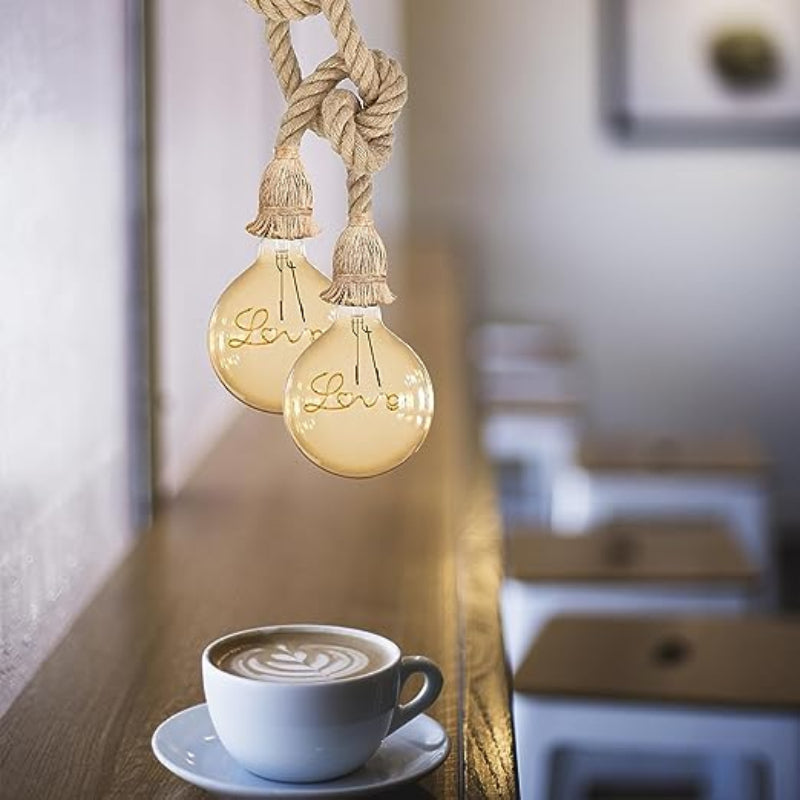 Rustikale Deckenlampe