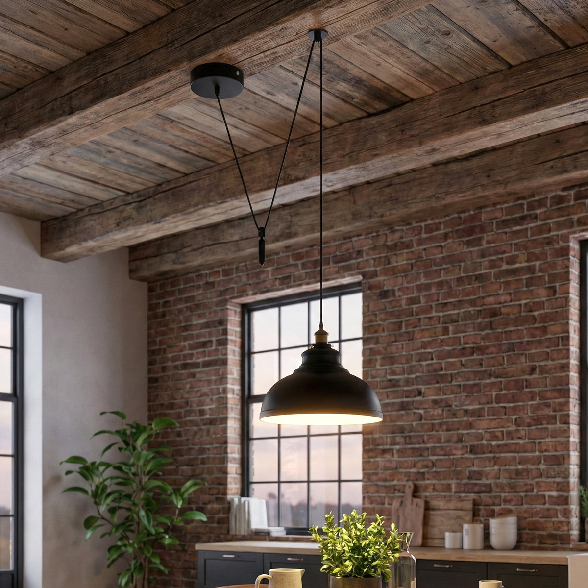 industrial ceiling retro