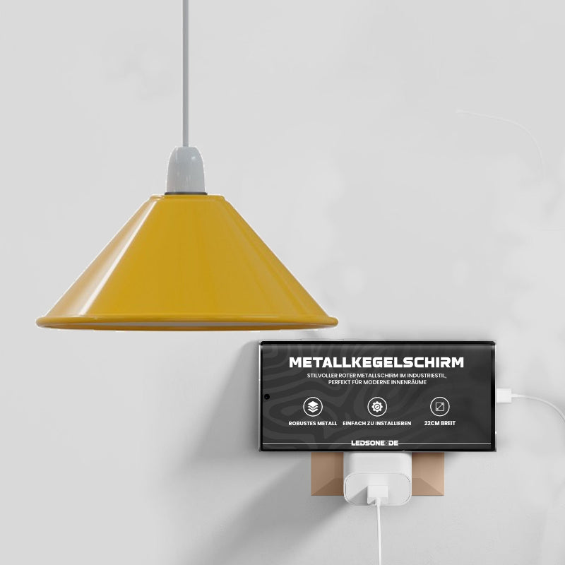 Vintage Reflektor Schirm