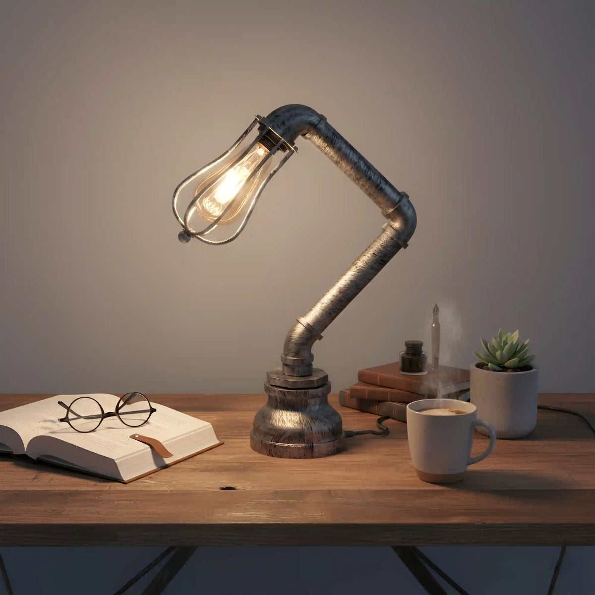 Wasserleitung tischlampe für schlafzimmer