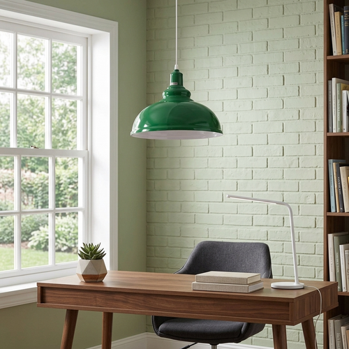 Lampada a sospensione scandinava – Lampadario industriale vintage | Ø 29 cm | E27 ~3244