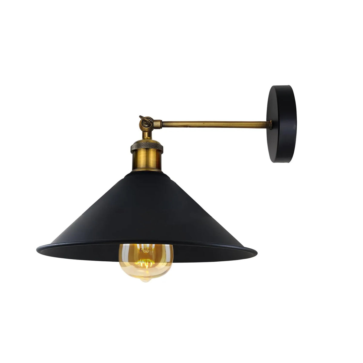 industrie wandleuchte metall 22cm kaufen
