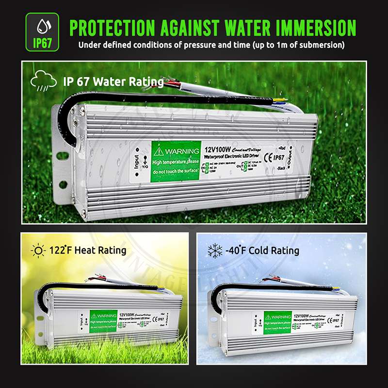 wasserdichten DC12V IP67 250W LED-Treiber-Netzteil transformators