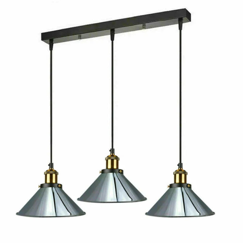 3-flammige Pendelleuchte E27, perfekt für jedes moderne Zuhause.
