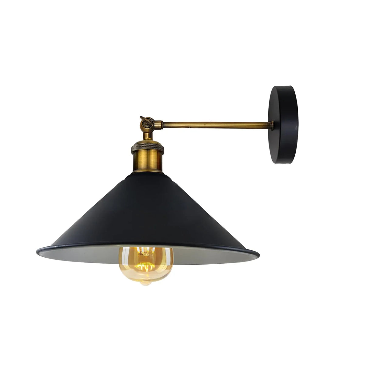 retro metall wandlampe ohne kabel