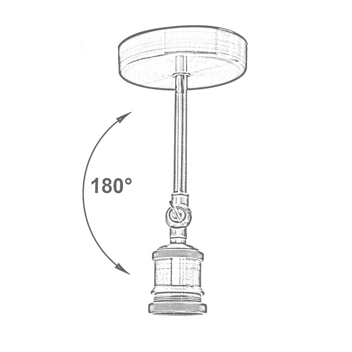 Richtung Verstellbare Wandleuchte Arbeitszimmer Diner Lamp Französisches Gold