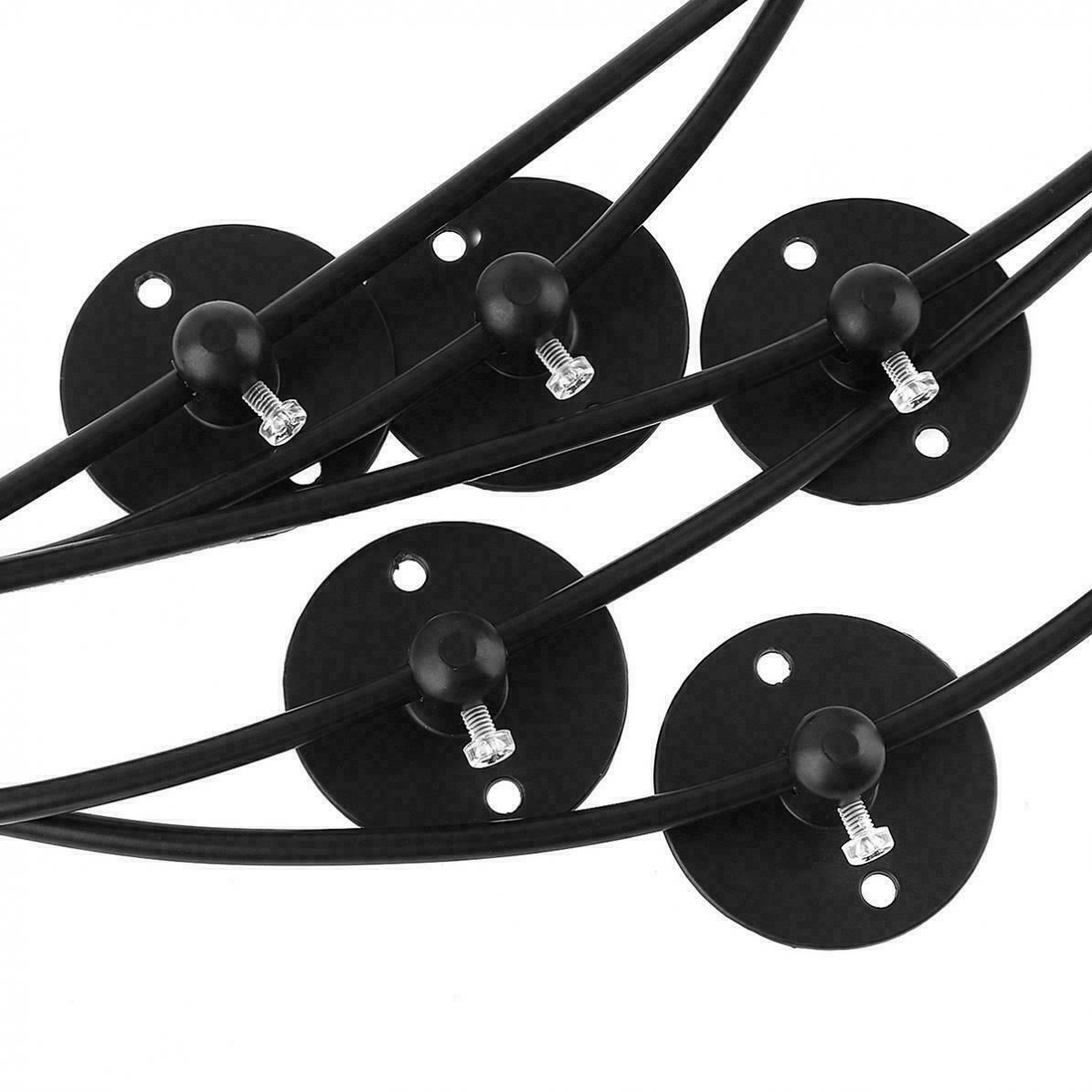 10 Multi Shade 2m Pendelleuchte Käfig Retro Industrial Deckenleuchte Spinne