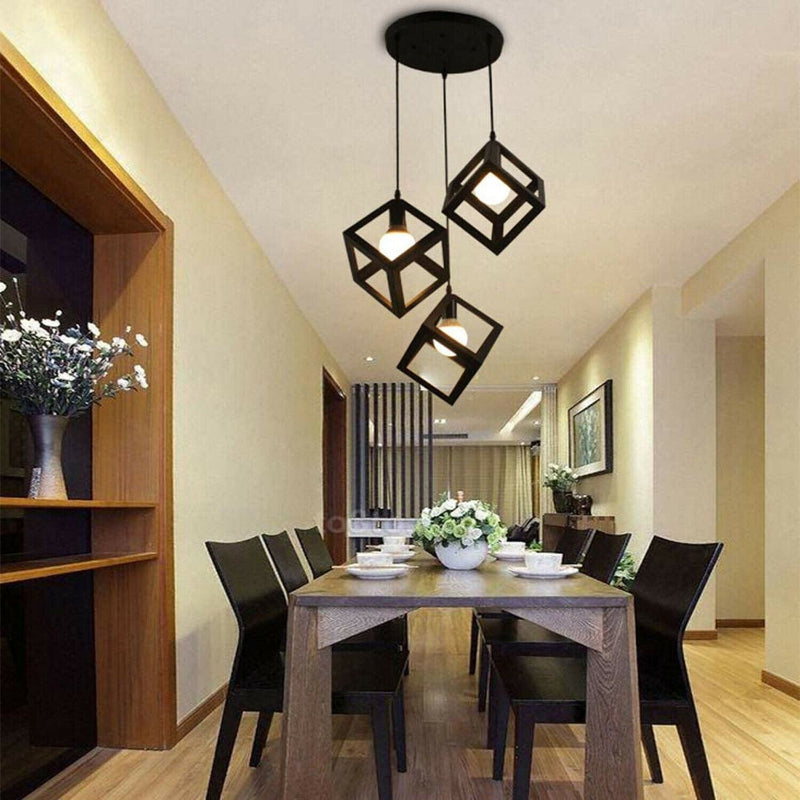 3-flammige Lampe