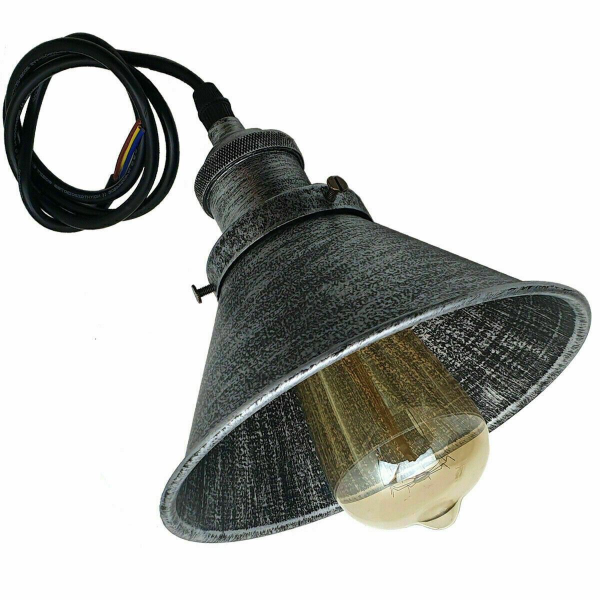 Moderne hängelampe kabel beleuchtung Gebürstetes Silber 