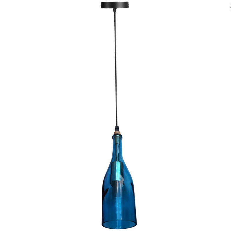 Flasche mit Lampenschirm Hängelampen 