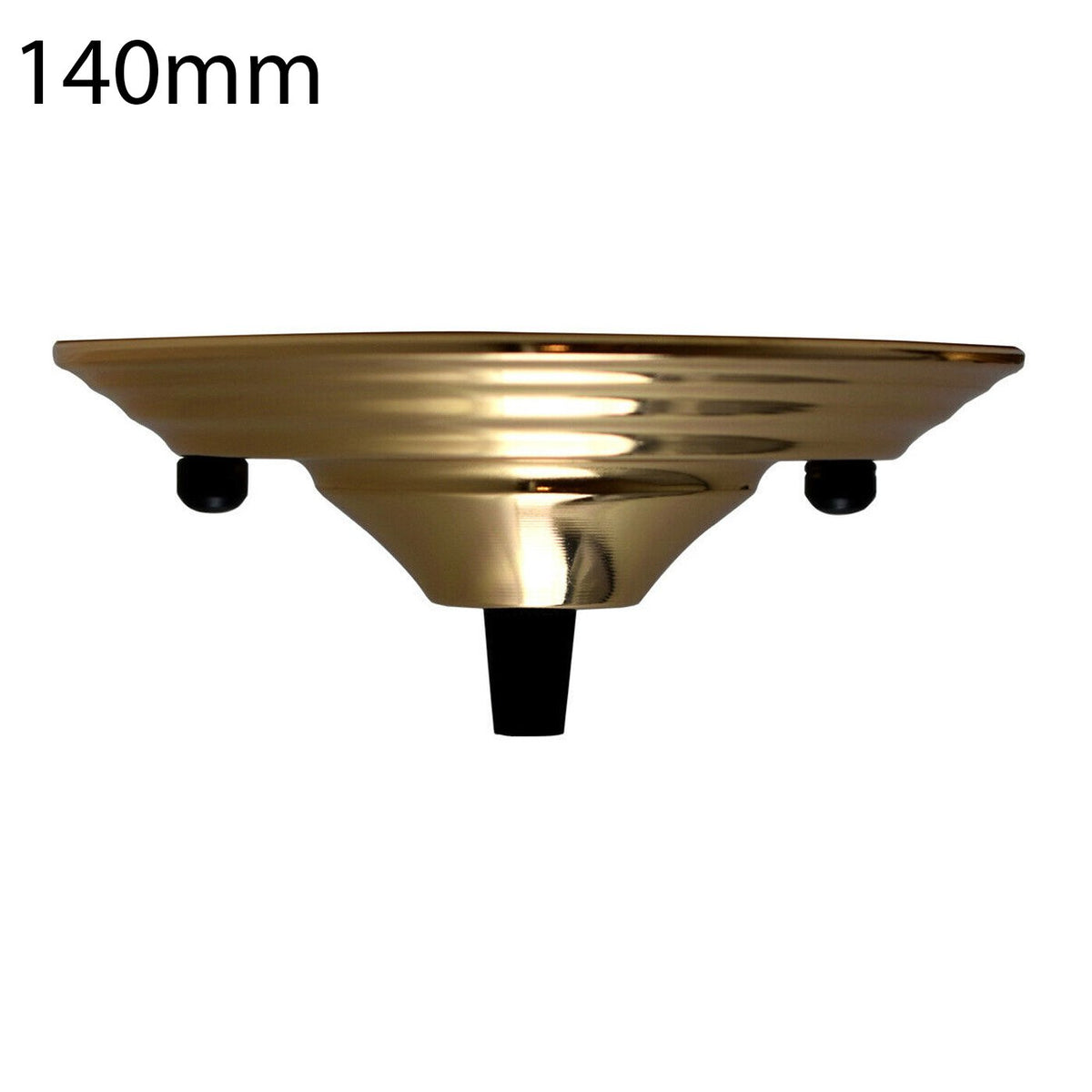 146 mm Single Outlet Drop Metall Frontmontage Deckenrosette