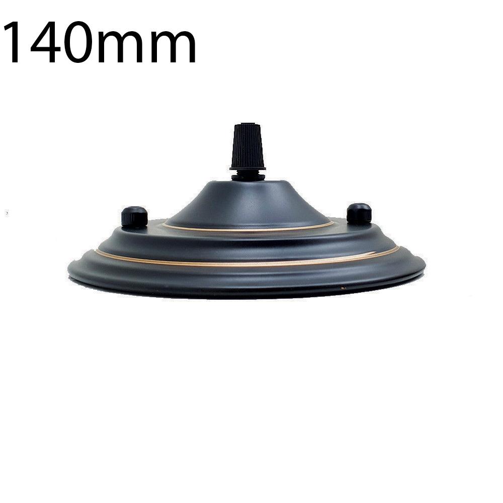 148 mm Single Outlet Drop Metall Frontmontage Deckenrosette