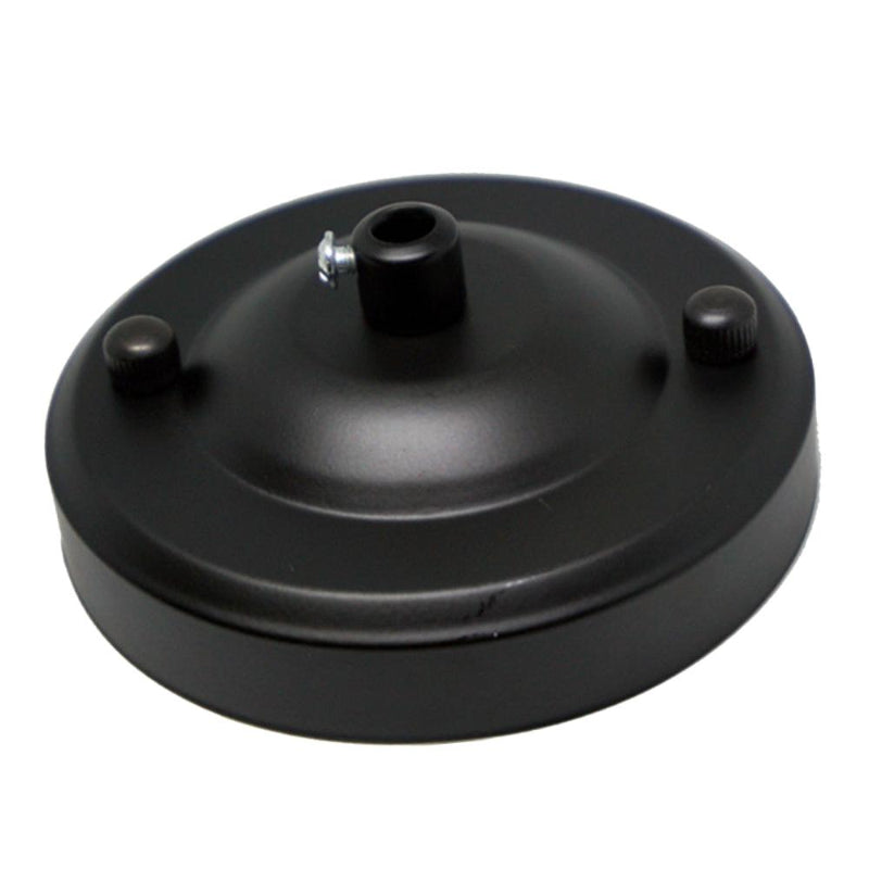 Schwarze Decke Rose Hook Plate Leuchte