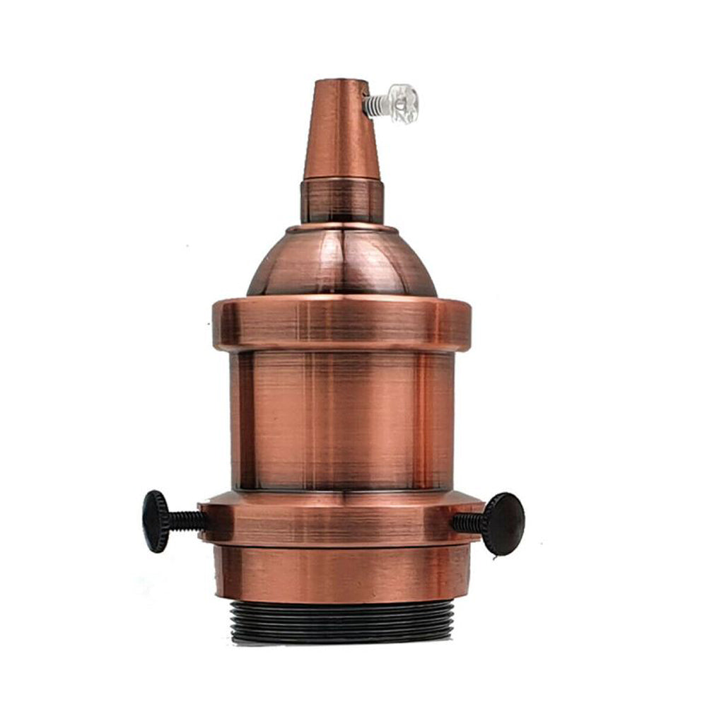 Metall Lampenfassung Industrielle Glühbirnenhalter antike E27 Fitting