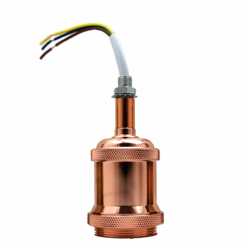 Vintage Industrielampe Glühbirnenhalter Antik Retro Edison ES E27 Fassung