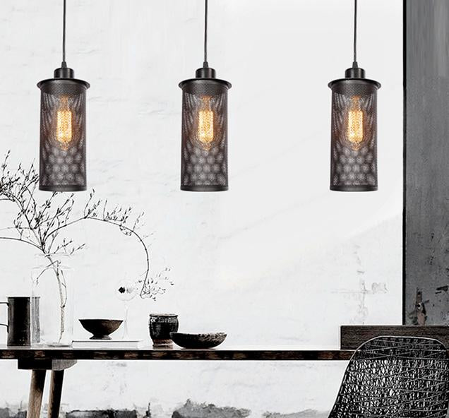 Black lampen wand