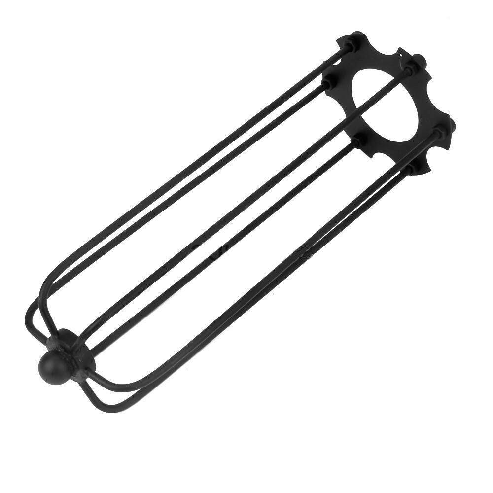  Retro lampenschirm gestreift Langer Drahtkäfig