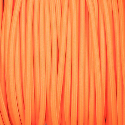 0,75 mm 2-adrige runde Vintage geflochtene orange Stoff überzogene Licht Flex - Shop für LED-Leuchten - Transformatoren - Lampenschirme - Halter | ladsone.com