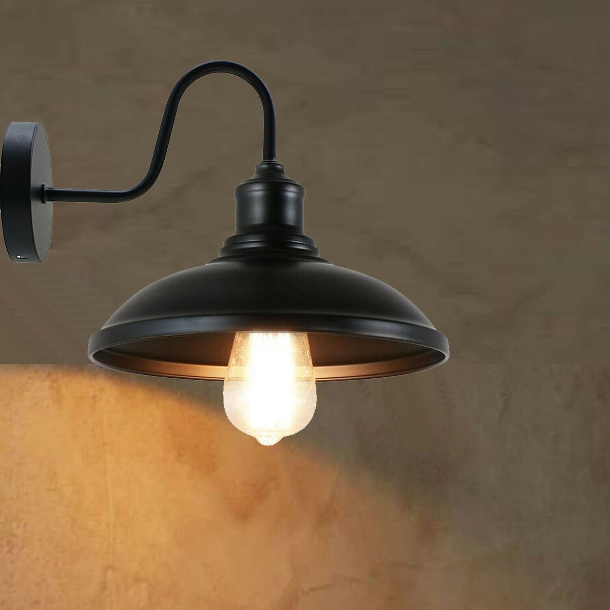 wandleuchte schwarz