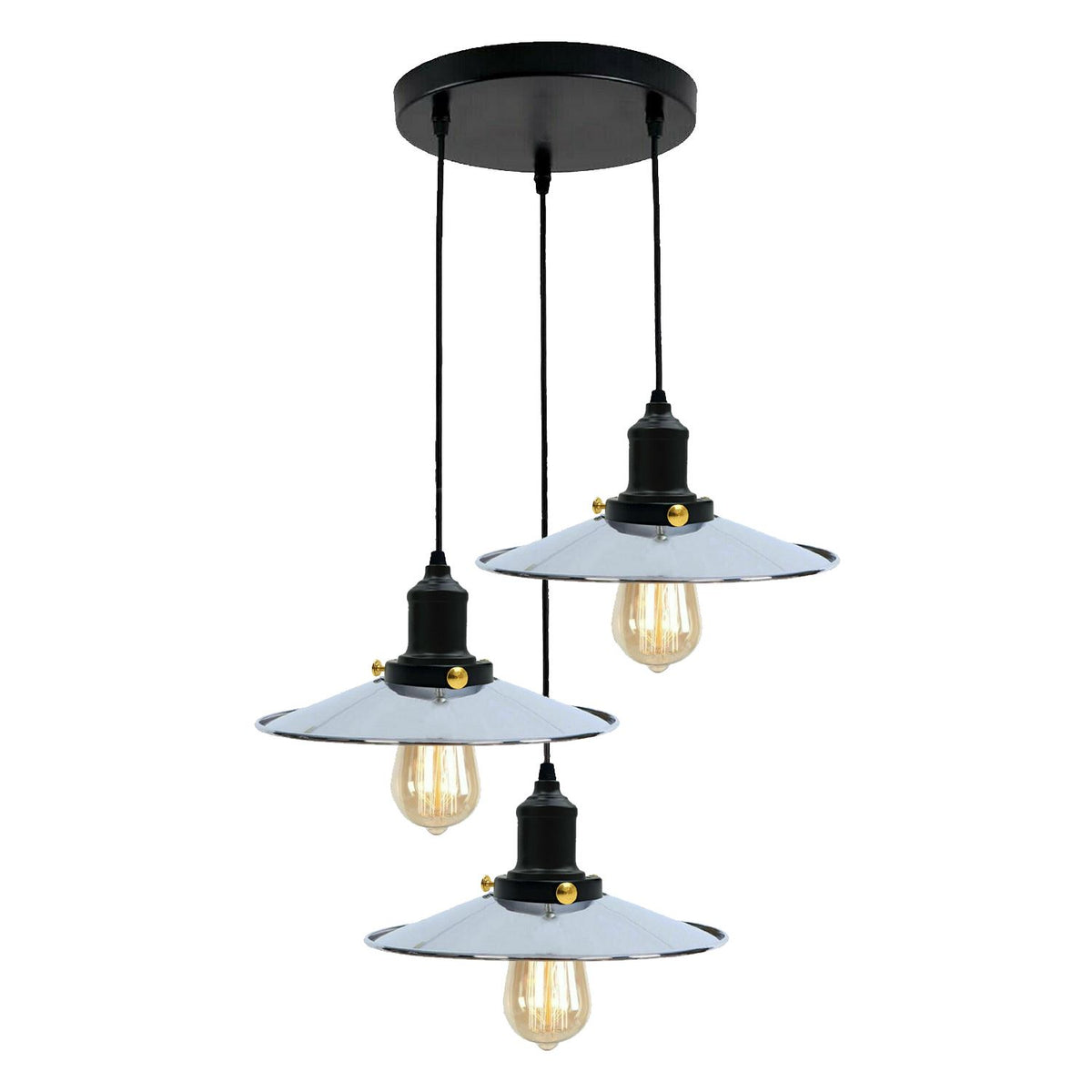Retro Deckenlampe Industrie Tisch Pendelleuchte Hängelampe Esstisch Wohnzimmer