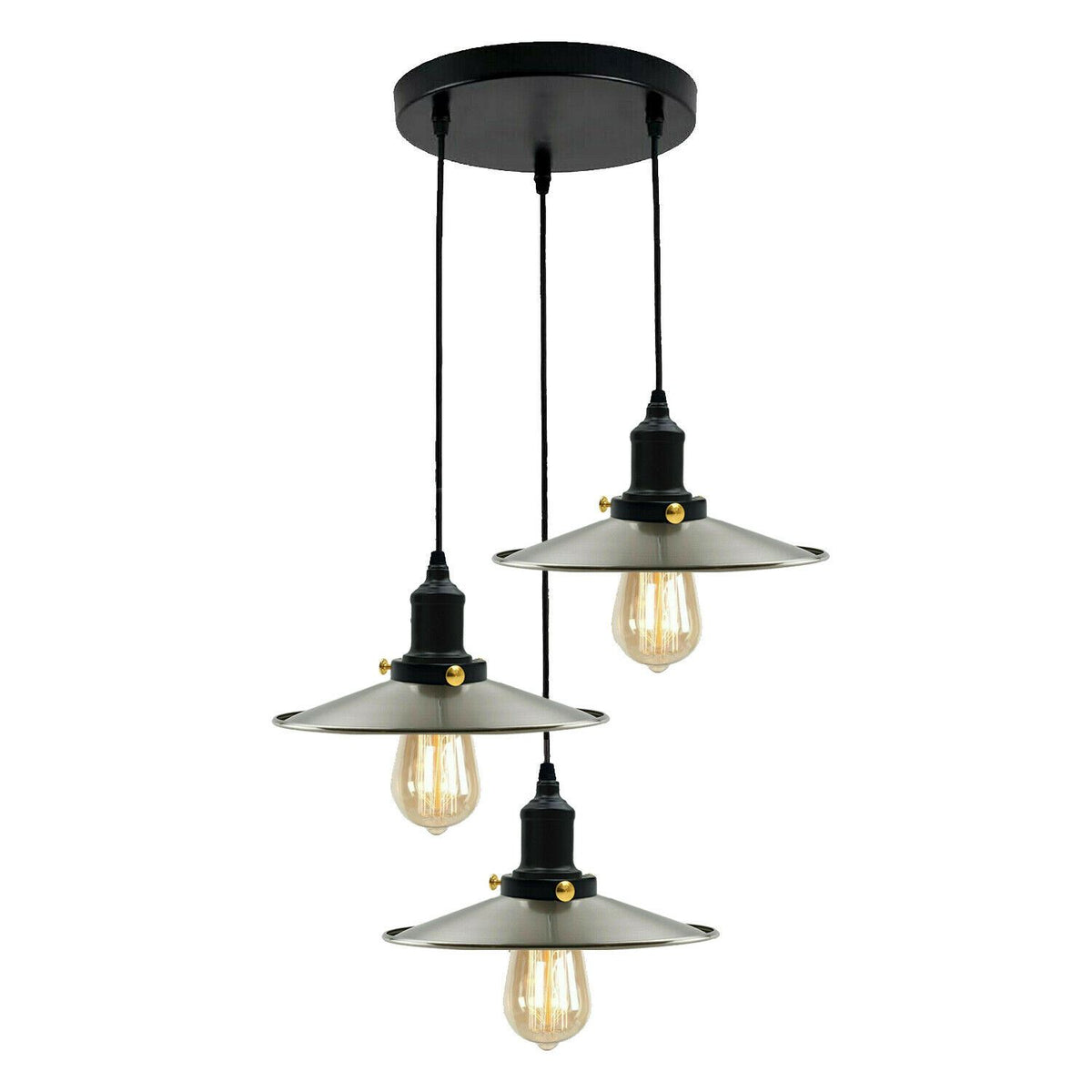 Retro Deckenlampe Industrie Tisch Pendelleuchte Hängelampe Esstisch Wohnzimmer
